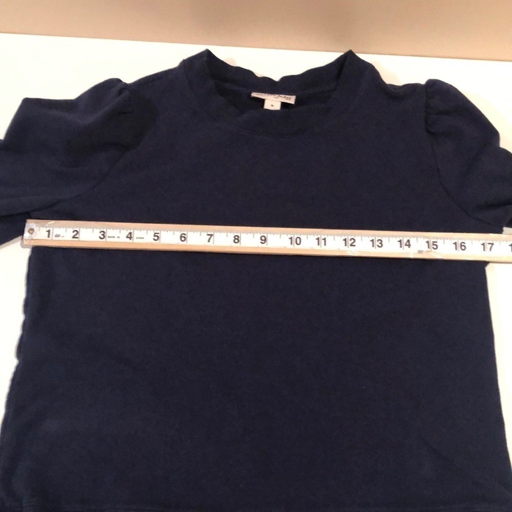 Maison Jules Womens Blouson-Sleeve Sweatshirt Medium - Picture 5 of 7